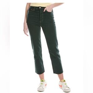 Re/Done 70s ultra high rise stove pipe jeans